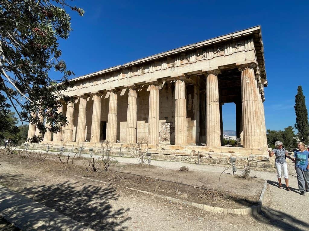 tempio di efesto agorà atene