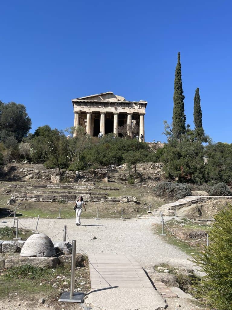 tempio di efesto agorà atene