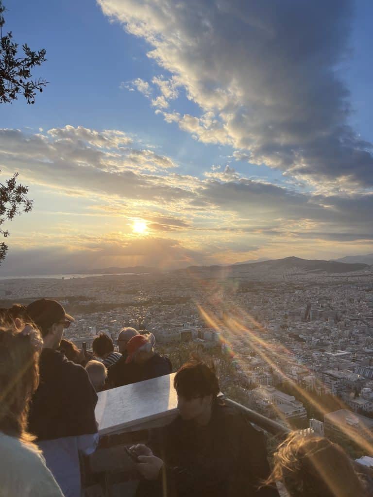Tramonto dal Licabetto